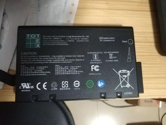 Bagian pengganti EKG Medis Baterai Untuk Philip EKG TC20 TC30 Perlengkapan Elektrograf