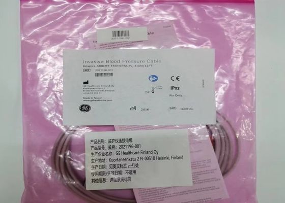 GE Original Perlengkapan Medis Konsumsi, Invasif Tekanan Darah Kabel 3.6M 12FT