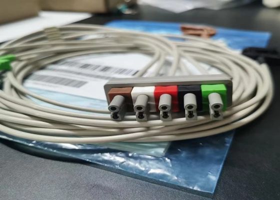 PHILIP M1623A Perlengkapan medis bahan bakar, 5 Timah ECG Kabel 989803104511