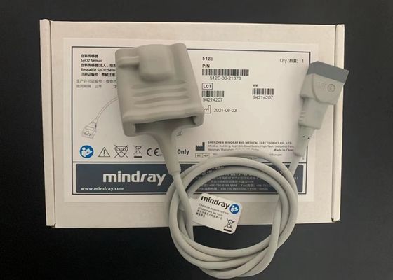 Sensor Mindray Spo2 yang dapat digunakan kembali untuk ujung jari 512E-30-21373