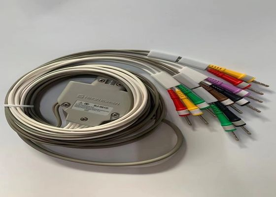 Kabel bahan bakar peralatan medis standar UE BJ-961D Untuk elektrokardiografer