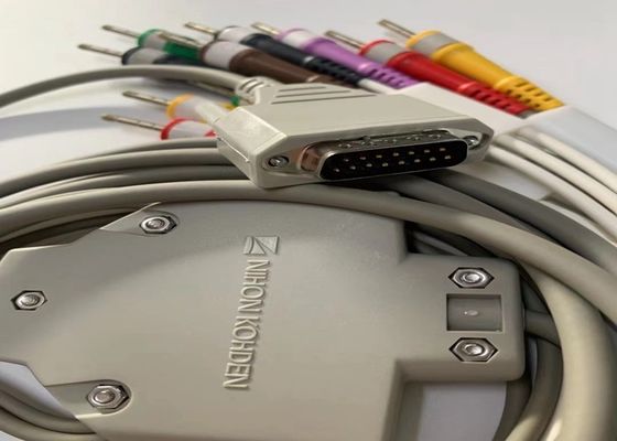 Kabel bahan bakar peralatan medis standar UE BJ-961D Untuk elektrokardiografer