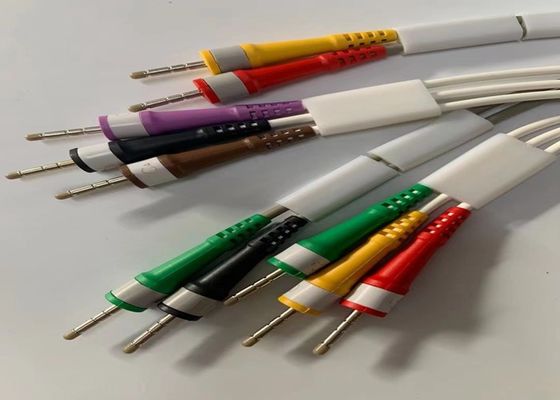 Kabel bahan bakar peralatan medis standar UE BJ-961D Untuk elektrokardiografer