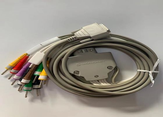 Kabel bahan bakar peralatan medis standar UE BJ-961D Untuk elektrokardiografer
