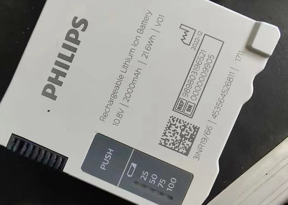989803196521 Lithium Ion Baterai Isi ulang Untuk Philip IntelliVue Monitor Pasien