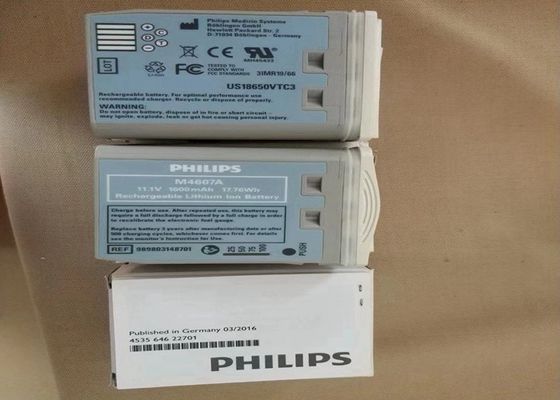 M4607A Baterai Peralatan Medis, Baterai Li-ion isi ulang 11.1V 1600mAh 17.76Wh