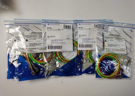 NIHON KOHDEN Peralatan Medis suku cadang kabel BR-913P Snap On Tipe K910A