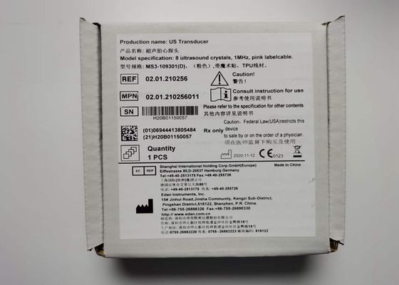 IPx8 Waterproof US Ultrasound Transducer 8 Ultrasound Kristal 1MHz