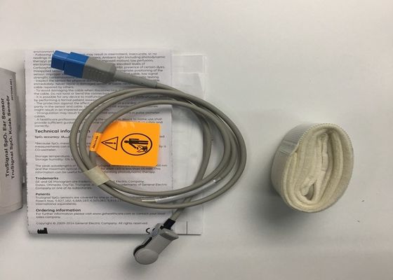 GE Ohmeda Oksimetri Spo2 Ear Sensor TS-E-D 9 Pin Berguna Lagi Non-invasif