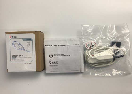 LNCS DCI SpO2 Masimo Sensor Klip Jari Berguna Lagi 9 Pin Ref 1863 Untuk Dewasa