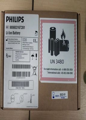 PHLIP dapat diisi ulang XL+861290 Defibrillator Lithium Ion Baterai 14.4V 6.75Ah 97Wh