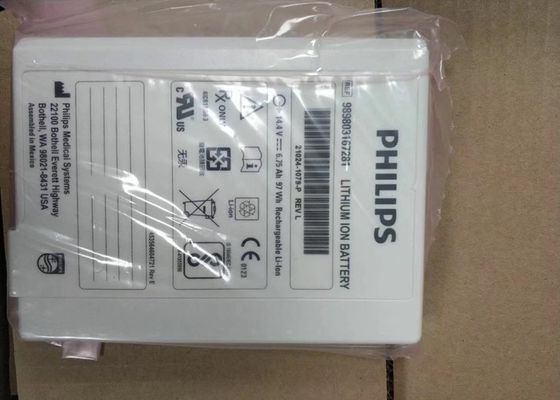 PHLIP dapat diisi ulang XL+861290 Defibrillator Lithium Ion Baterai 14.4V 6.75Ah 97Wh