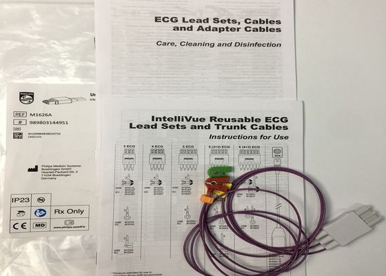 M1626A Kabel Led Set EKG yang Dapat Digunakan Lagi untuk Rumah Sakit Klinik