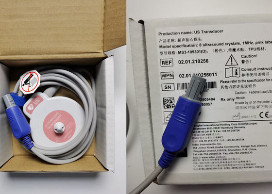 EDAN F6 Fetal Monitor Transducer MS3-109301 Double Slot 4 Pin Waterproof IPX8