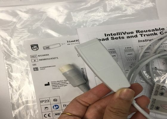 M1669A Kabel EKG 3 Bodi yang dapat digunakan kembali