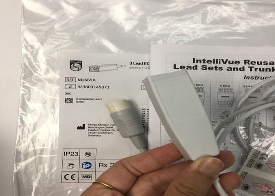 M1669A Kabel EKG 3 Bodi yang dapat digunakan kembali