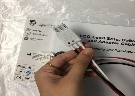 AMMI ICU EKG Lead Set Kabel M1671A Bahan TPU Untuk Pemantauan EKG