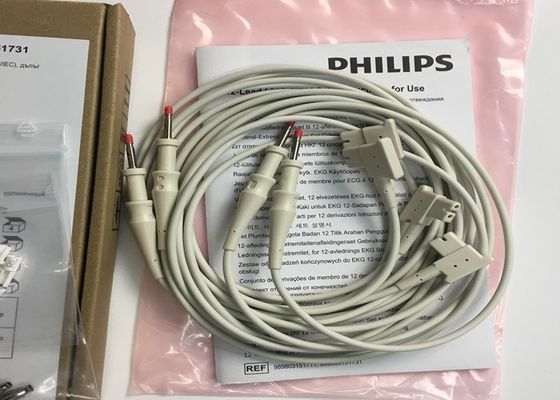 PHLIP ECG suku cadang, AMMI IEC 12 Lead EKG Limb Lead 1.4M 989803151731