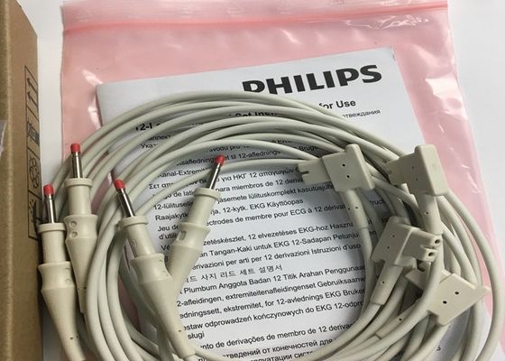 PHLIP ECG suku cadang, AMMI IEC 12 Lead EKG Limb Lead 1.4M 989803151731