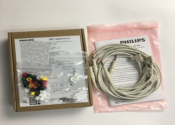 PHLIP ECG suku cadang, AMMI IEC 12 Lead EKG Limb Lead 1.4M 989803151731