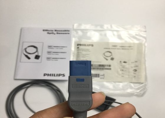 Phlip Efficia Sensor SpO2 yang dapat digunakan kembali D Kepala 8 Pin 3M 989803160631