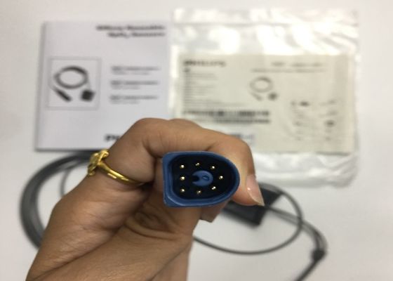 Phlip Efficia Sensor SpO2 yang dapat digunakan kembali D Kepala 8 Pin 3M 989803160631