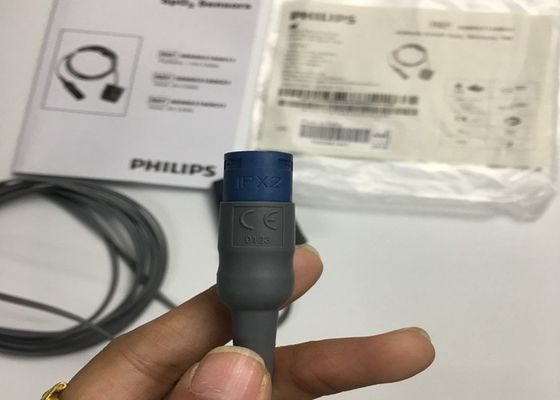 Phlip Efficia Sensor SpO2 yang dapat digunakan kembali D Kepala 8 Pin 3M 989803160631