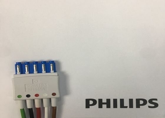 Phlip M1644A Intellivue ECG Kabel 5 Lead Dapat digunakan kembali 989803144991