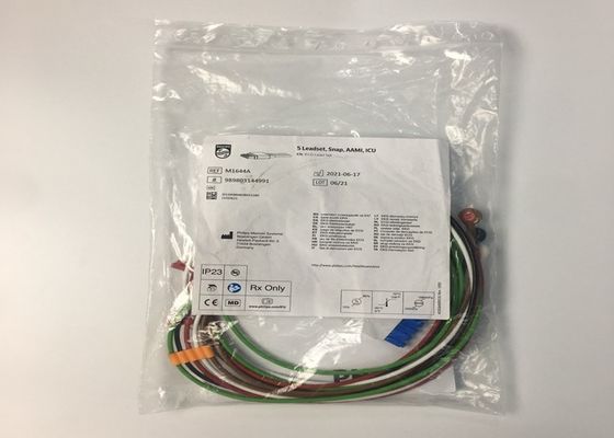 Phlip M1644A Intellivue ECG Kabel 5 Lead Dapat digunakan kembali 989803144991