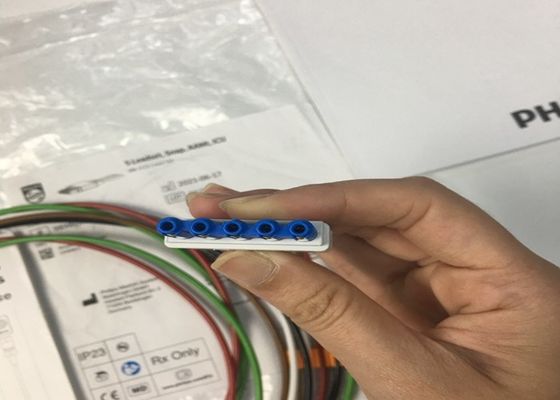 Phlip M1644A Intellivue ECG Kabel 5 Lead Dapat digunakan kembali 989803144991