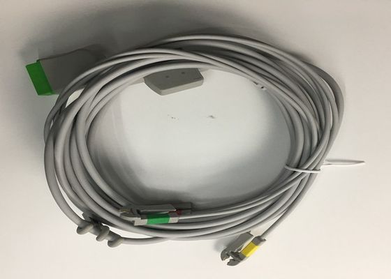 Multi Link ECG Bagian Penggantian Kabel 3 Lead Dengan Integrated Grabber Lead Wire 3.6M