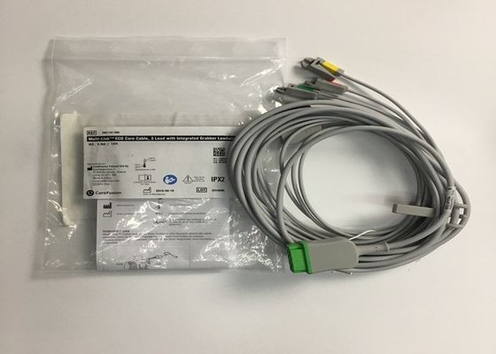 Multi Link ECG Bagian Penggantian Kabel 3 Lead Dengan Integrated Grabber Lead Wire 3.6M