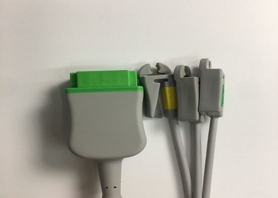Multi Link ECG Bagian Penggantian Kabel 3 Lead Dengan Integrated Grabber Lead Wire 3.6M