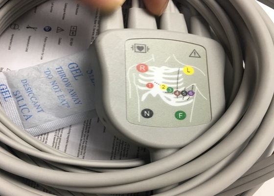10 Batang ECG Batang ECG Bagian pengganti Kabel GE2104726-001 Standar UE