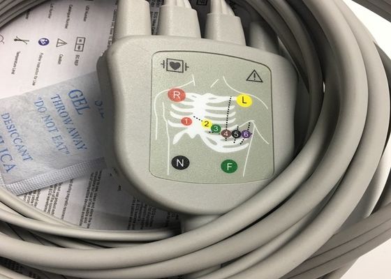 10 Batang ECG Batang ECG Bagian pengganti Kabel GE2104726-001 Standar UE