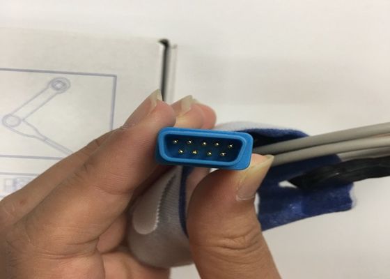 Ohmeda Trusingnal GE SpO2 Sensor digunakan kembali TS-W-D 9 PINS Untuk peralatan medis