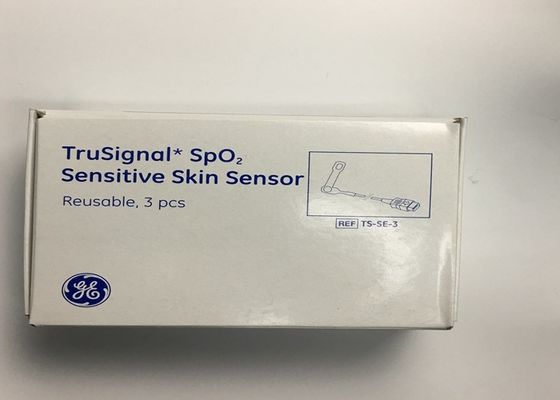 TS-SE-3 Peralatan Medis Bagian Cadang Sensor SpO2 yang Dapat Digunakan Kembali Sensitif 9 PINS