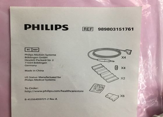 989803151761 Perlengkapan Perlengkapan Medis 4 Lead Untuk TC50 Phlip Patient Monitor