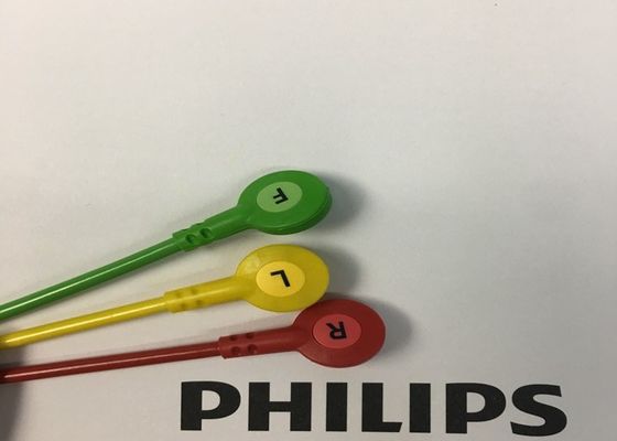 M1674A EKG Lead Set Kabel 3 Lead IEC ICU 1M Untuk Peralatan Medis