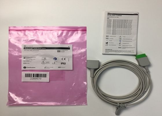 GE Dewasa Multi Link EKG Lead Kabel 3 Lead 5 Lead 3.6M 12ft 2017003-001