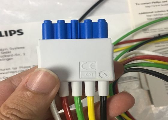 M1645A IntelliVue peralatan medis suku cadang kabel 5 Leadset