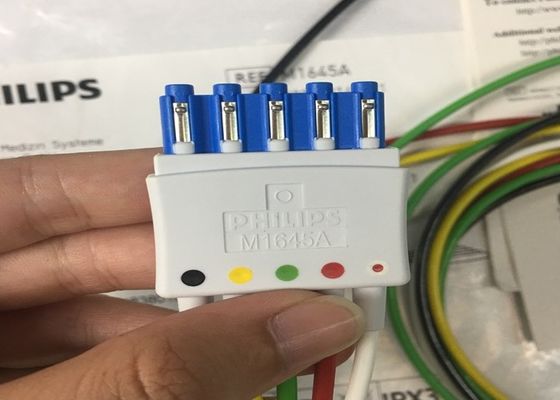 M1645A IntelliVue peralatan medis suku cadang kabel 5 Leadset