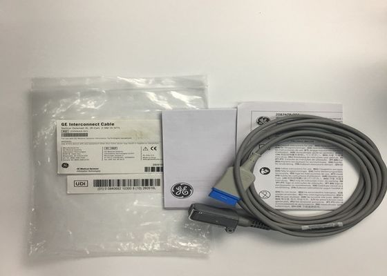SpO2 Antarmuka Peralatan Medis Bagian Cadang Kabel 3M 10ft 2021406-001