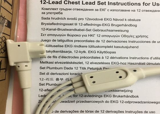 0.75M Perlengkapan Perlengkapan Medis 12 Lead Set 989803151671 Untuk Phlip Original TC30