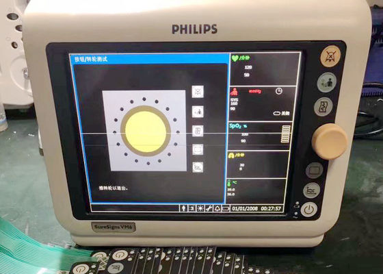Philip SureSigns VM6 Monitor Pasien Perbaikan Dengan Perbaikan Motherboard
