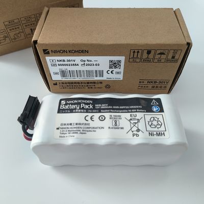 NIHON KOHDEN Baterai Paket NKB-301V Tegangan Nominal 12V 2800mAh Ni-MH