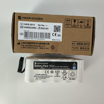 NIHON KOHDEN Baterai Paket NKB-301V Tegangan Nominal 12V 2800mAh Ni-MH
