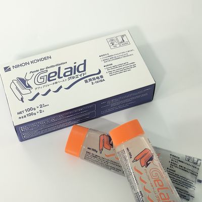 Nihon Kohden Jepang Photoelectric Defibrillator Paste Konduktif Medis 100G Dua Kotak Z-101