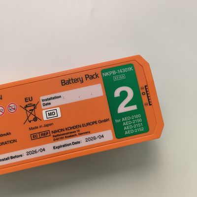 Nihon Kohden AED Defibrillator Baterai Alid Tidak dapat diisi ulang NKPB-14301K X216A