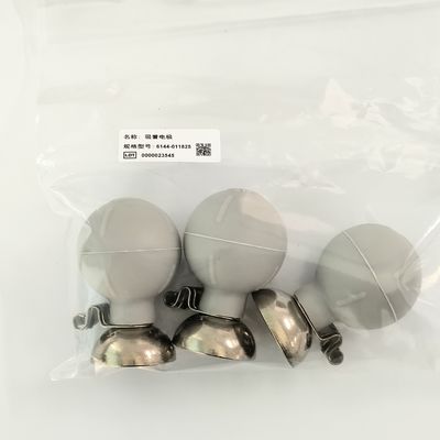 6144-011825 Perlengkapan medis bahan habis pakai NIHON KOHDEN Elektrode dada  3 Karet silikon H041A